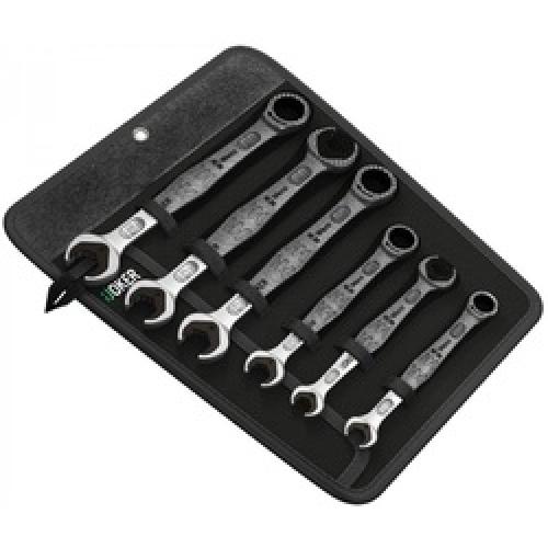 COMBINATION RATCHET SPANNER    SET 6 PIECE JOKER 020022 WERA
