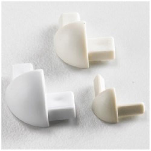 TILE EDGE CORNER WHITE 7MM     NST640
