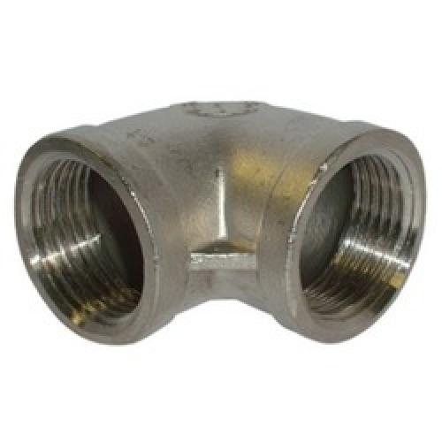 STAINLESS STEEL ELBOW F&F      1/2 BSP