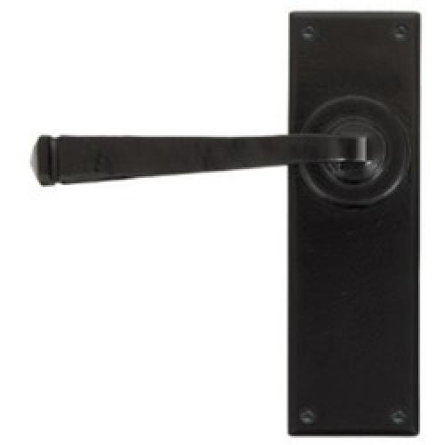 MORTICE LATCH FURNITURE AVON   BLACK 33823 ANVIL