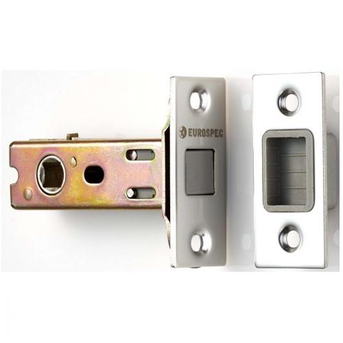 MORTICE LATCH TUBULAR MAGNETIC 2.1/2" SATIN TLM5030/45/SSS