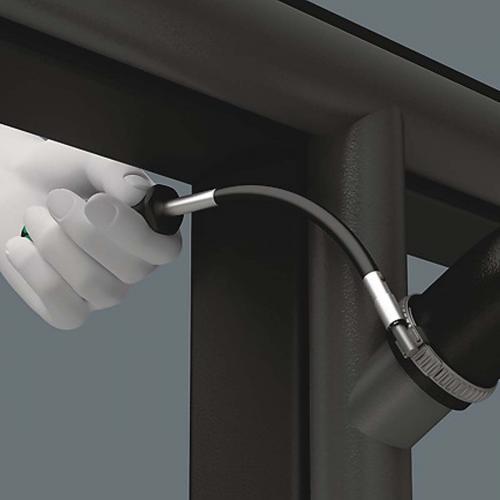 FLEXIBLE SHAFT BIT HOLDING     SCREWDRIVER 1/4 HEX 392 WERA