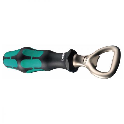 BOTTLE OPENER KRAFTFORM GREEN  HANDLE 030005 WERA