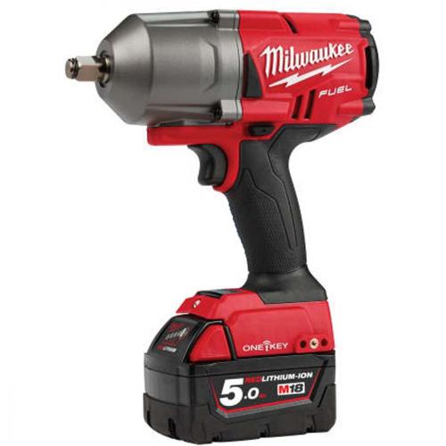 18V IMPACT WRENCH 1/2 DRIVE 2X 5AH 1898NM M18OFWF12 MILWAUKEE