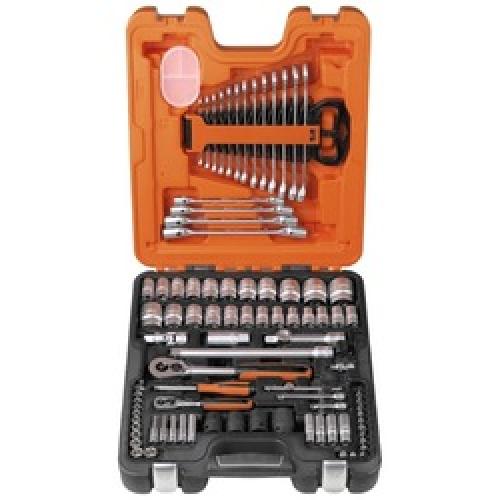 1/2 & 1/4 SQUARE DRIVE SOCKET  SET 94PC BAHCO