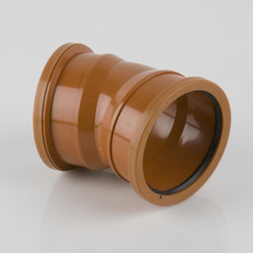 DRAIN DOUBLE SOCKET BEND       22.5 DEG 110MM B4051 BRETT