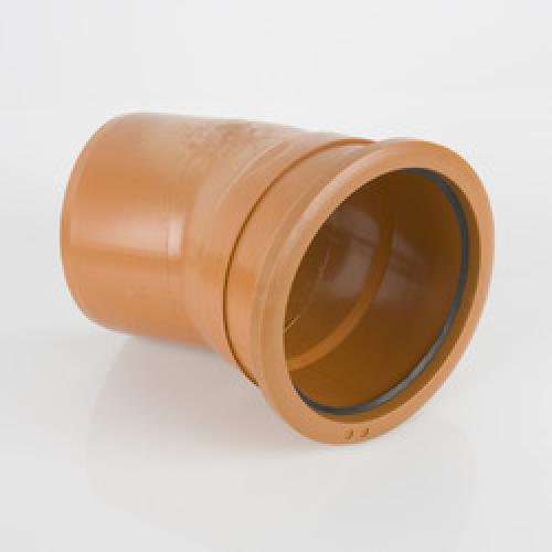 DRAIN SINGLE SOCKET BEND       22.5DEG 160MM B7171 BRETT
