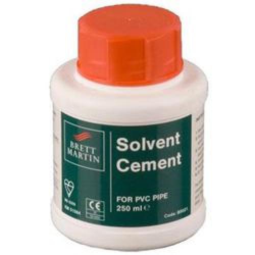 SOLVENT CEMENT 250ML B9021     BRETT