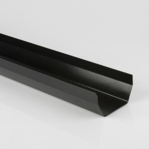 GUTTER RECT 114MM 4M BLACK     BR052B BRETT