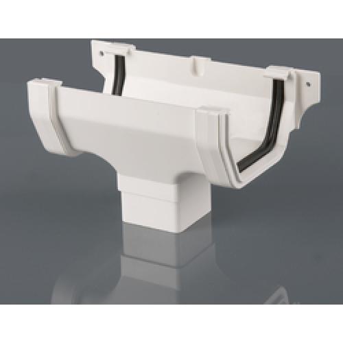 RUNNING OUTLET RECT 114MM      WHITE BR055W BRETT