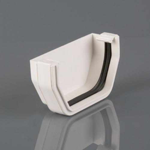 STOPEND EXTERNAL RECT 114MM    WHITE BR057W BRETT