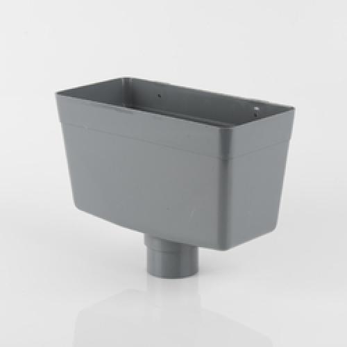 RAINWATER HEAD 68MM GREY       BR211G BRETT