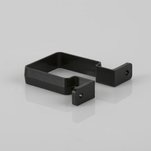 SQUARE PIPE CLIP 65MM BLACK    BR507B BRETT