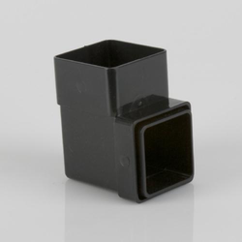 SQUARE PIPE BEND 92DEG 65MM    BLACK BR508 BRETT