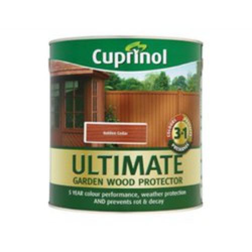 ULTIMATE GARDEN WOOD PRESERVER RED CEDAR 4 LITRE CUPRINOL