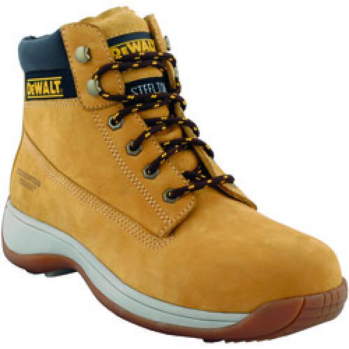 SAFETY BOOT SIZE 10 HONEY      APPRENTICE DEWALT