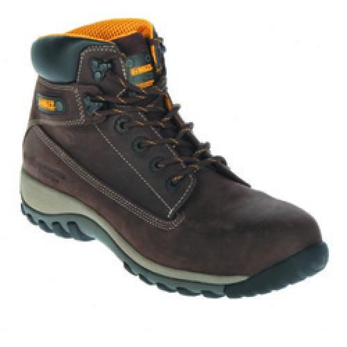 SAFETY BOOT SIZE 8 BROWN       HAMMER DEWALT