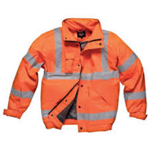 BOMBER JACKET MEDIUM ORANGE    HI VIS CLASS 3 439014