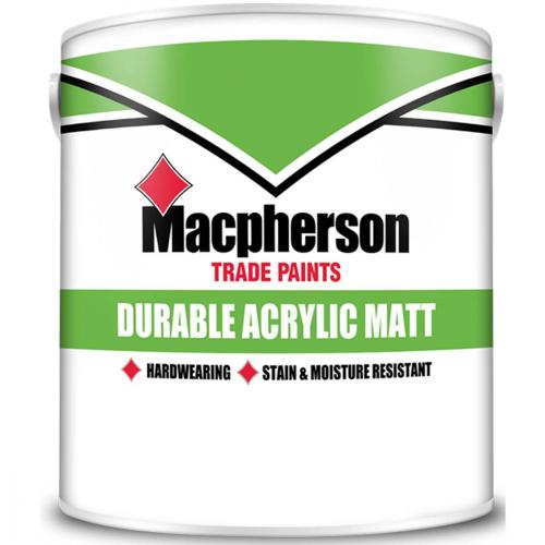 EMULSION PAINT DURABLE MATT    MAGNOLIA 5L MACPHERSON