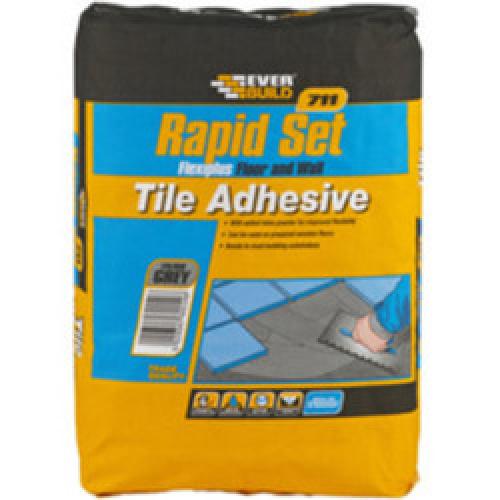ADHESIVE FLOOR & WALL FLEXI    RAPID SET 20KG 711 EVERBUILD