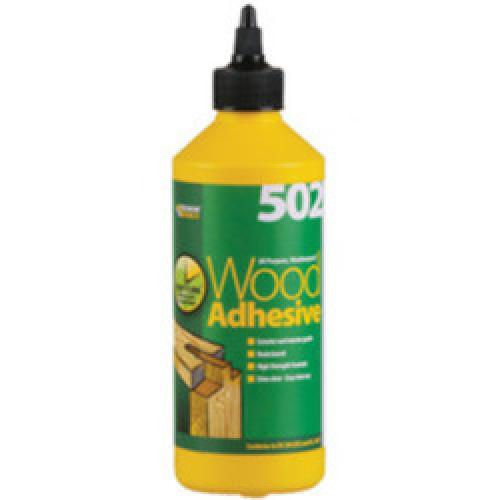ADHESIVE FOR WOOD ALL PURPOSE  WEATHERPRF 1L 502 EVERBUILD