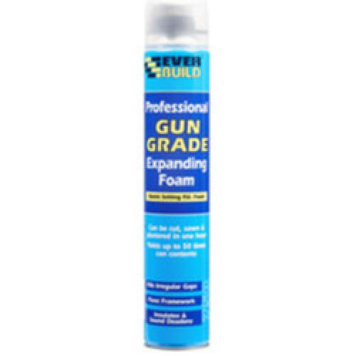 EXPANDING FOAM GUN GRADE       750ML EVERBUILD