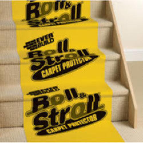 PROTECTOR FOR CARPETS 600MM X  25M ROLL & STROLL 25CP