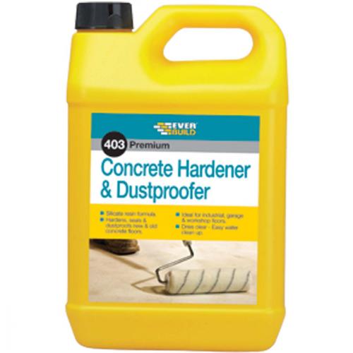 CONCRETE HARDENER & DUST       PROOFER 5 LITRE 403 EVERBUILD
