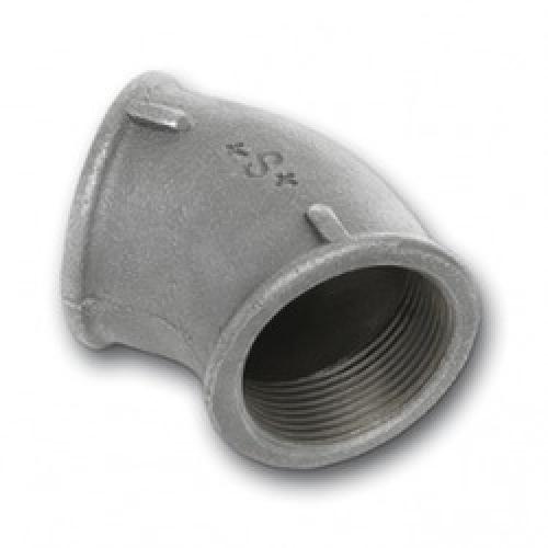 MALL F&F OBTUSE ELBOW GALV     1 BSP