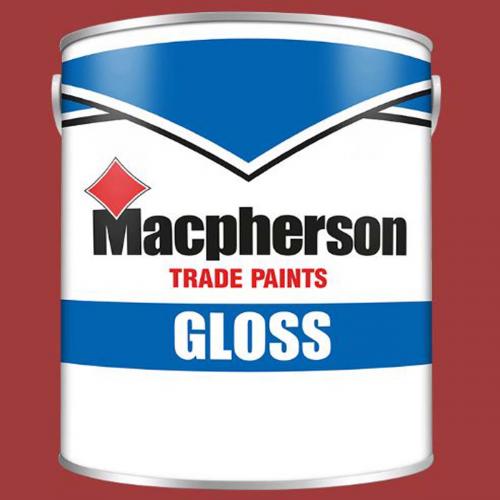 GLOSS PAINT PILLAR BOX RED 2.5 LITRE MACPHERSON