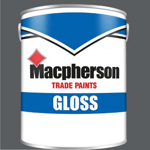 GLOSS PAINT DARK GREY 5 LITRE MACPHERSON