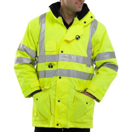 JACKET XXL YELLOW HI VIS       CLASS 3 WATERPROOF CTJENGSY