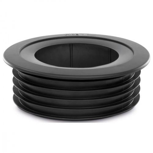 PIPESNUG 110MM BLACK SOIL      WEATHER SEALING COLLAR