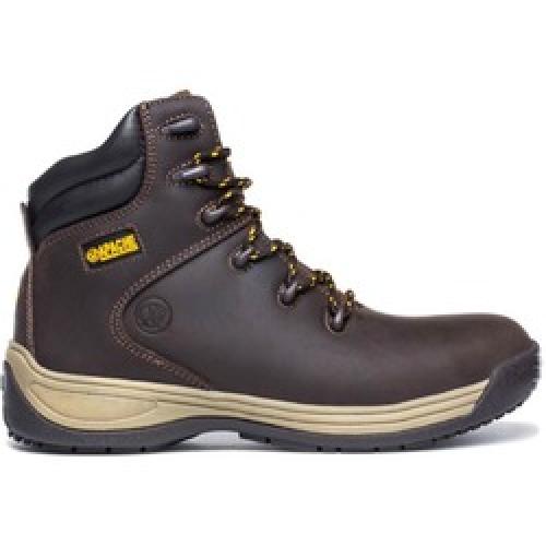 SAFETY BOOT SIZE 9 BROWN       AP315CM APACHE