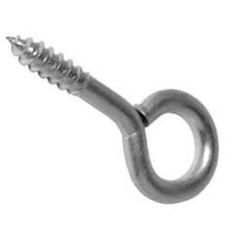 SCREW EYE BZP 65MM X 14G
