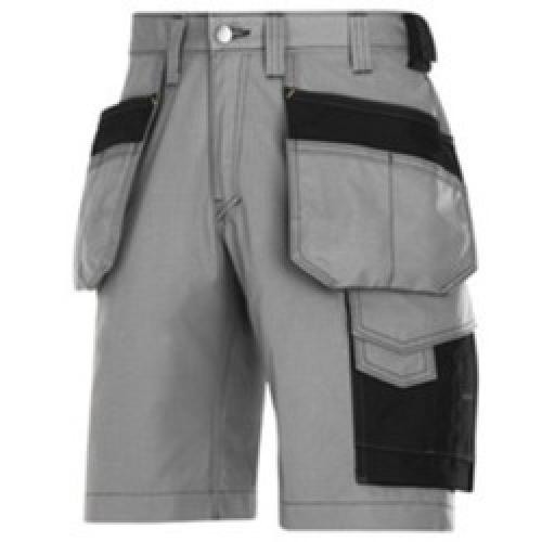 SHORTS GREY 3023 1804 50 35"W  CRAFTSMAN RIP STOP HOLS POCK