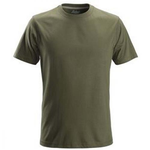 T SHIRT MEDIUM 3200 GREEN 2502 SNICKERS