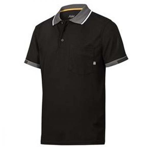 POLO SHIRT XL BLACK 37.5 TECH 2724 0400 SNICKERS