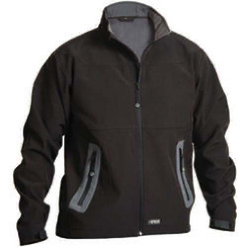 JACKET SOFT SHELL LARGE BLACK  ATS SHELL APACHE