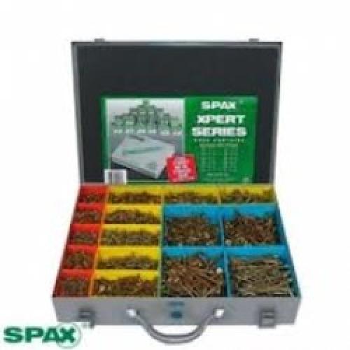SCREW ASSORTED SPECIAL METAL   CASE SPAX (1400 SCREWS)