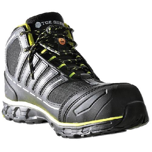 SAFETY BOOT 47 SIZE 12 BLACK & YELLOW JUMPER SNICKERS