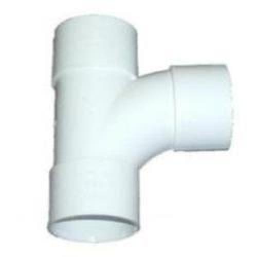 SOLVENT WELD WASTE SWEPT TEE   40MM WHITE W2160W BRETT