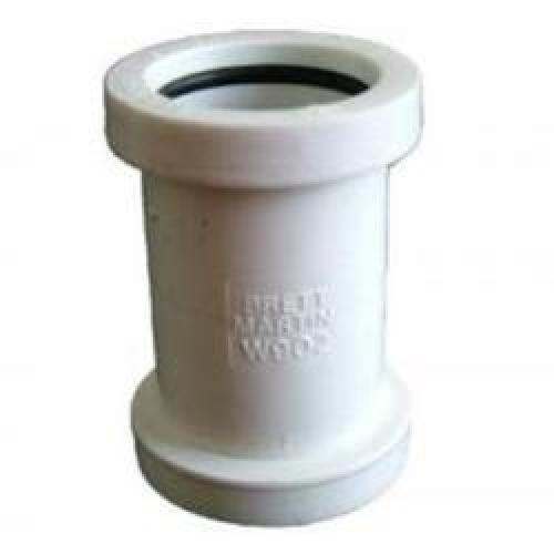 WASTE CONNECTOR 32MM WHITE     W902W BRETT