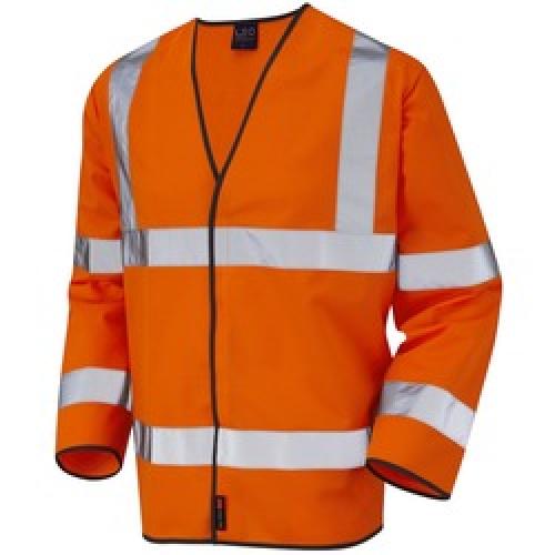 WAISTCOAT XL ORANGE HI VIS     SLEEVED CLASS 2 EN471