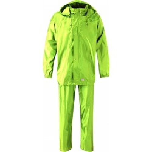 WET SUIT JACKET & TROUSER      LARGE YELLOW WATERPROOF