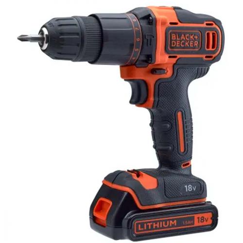 18V COMBI DRILL LIION 2 SPEED 2 BATTERIES BLACK & DECKER