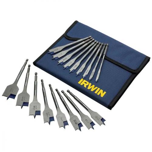 FLAT BIT SET 17PC              6 TO 38MM IRWIN