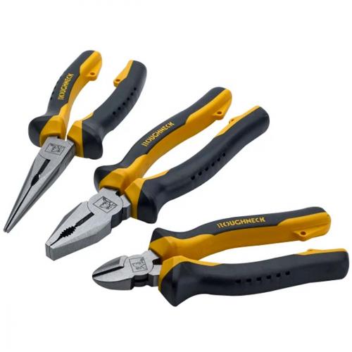 PLIER SET 3 PIECE LONG NOSE    SIDE CUTTER & COMBINATION