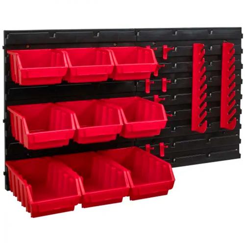 STORAGE BINS & PANELS SET      FAITHFULL