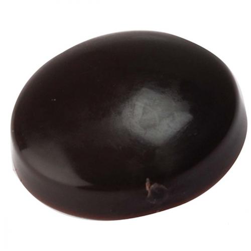 DOMED SCREW CAP COVER BLACK    6-8 BAG 25 FORPDT2M